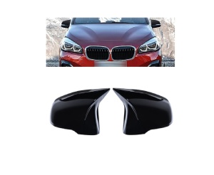 Set 2 Capace Oglinzi BMW X1 F48/F49 2015-2023, M Style Batman, Prindere cu Clipsuri - Img 2