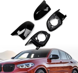 Set 2 Capace Oglinzi BMW X6 G06 2018–2023, Tip M, Batman, Prindere cu Clipsuri , CED AUTO TRADE - Img 3