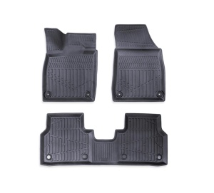 Set covorase auto cauciuc Skoda Elroq 2025->, forma tavita 3D