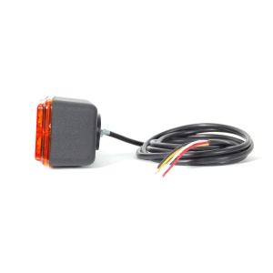 TÖBBFUNKCIÓS HÁTSÓ LED LÁMPA 487WO72UD, 12V-24V, JELZŐ / FÉK / WASH HELYZETJELZŐ - Img 3