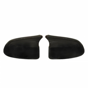 Tükörborítások, kompatibilisek a BMW X3 F25 X4 F26 2014-2017, X5 F15 2013-2018, X6 F16 2014-2019 modellekkel, fényes fekete Batman stílusban