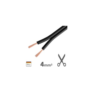 XLS400 Cablu cupru premium Ampire pentru difuzoare 2×4.0mm², 1m