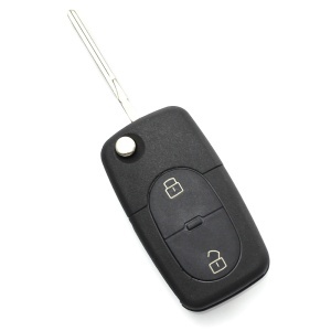 Audi - carcasă cheie tip briceag, cu 2 butoane