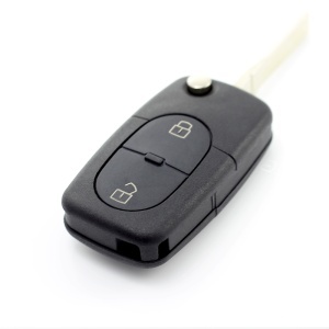 Audi - carcasă cheie tip briceag, cu 2 butoane - Img 3