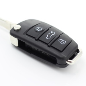 Audi - model nou - carcasă cheie tip briceag, cu 3 butoane - Img 4