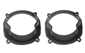 Autó hangszóró adapter gyűrűk Cikkszám 20.448 Volvo V40 1994-2004 Első 130mm
