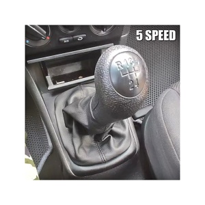 Autó váltógomb műbőr borítással Skoda Octavia 1 Sedan, Combi 2000-2010, váltóburkolat, 12 MM, 5 sebességes - Img 2
