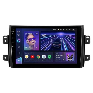 Autós navigáció Teyes CC3 Suzuki SX4 1 2006-2014 4+32GB 9" QLED Octa-core 1.8Ghz Android 4G Bluetooth 5.1 DSP