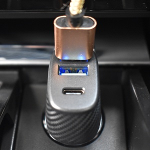 AUTÓS TÖLTŐ 2X USB QC3.0 ÉS 1X USB TYPE-C 42W-TAL - Img 4