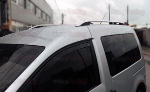 Bare longitudinale Premium compatibil VW Caddy Maxy 2004-2021, culoare argintiu, caroserie lunga - Img 3