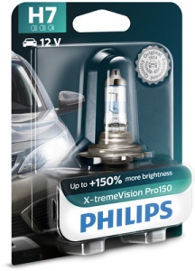 BEC FAR H7 55W 12V X-TREME VISION PRO150 (blister) PHILIPS - Img 1