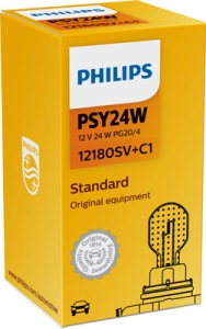 BEC SEMNALIZARE 12V PSY24W SILVER VISION PHILIPS - Img 2