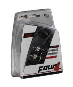 Cablu RCA Four Connect, 4-800254, Stage 2, 3.5 METRI, 2 canale - Img 3