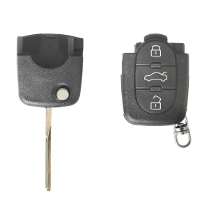 CARCASA CHEIE CONTACT PENTRU AUDI A3 / A6 / A8, 3+1 BUTOANE, CU CHEIE - Img 3