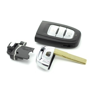 Carcasa cheie SMART pentru Audi, cu lamă de urgență - Img 2