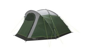 Cort camping tip cupola cu 2 camere, potrivit pentru 5 persoane, 360x320x180 cm, Outwell Tent Cloud 5