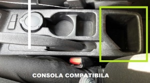 Cotiera auto Hyundai i20 II 2015-2020, negru, imitatie de piele - Img 2