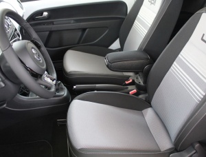 Cotiera auto Skoda Citigo 2011-2019, Negru, Material textil - Img 3