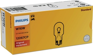 FÉKIZZÓ W16W 12V KÉSZLET 10 db PHILIPS - Img 3