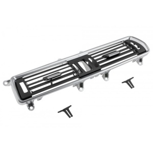 Grila ventilatie centrala compatibil BMW Seria 5GT F07 2009-2015, culoare crom negru