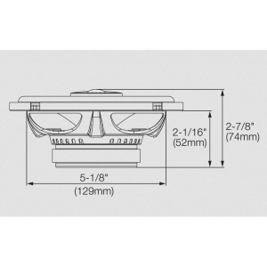 GX 602 DIFUZOARE COAXIALE JBL DE 16.5CM, 60W RMS - Img 2