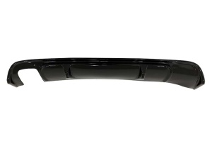 Hátsó lökhárító toldás, kompatibilis a VW Jetta Mk6 VI 2014-2018-as modellel, fényes fekete