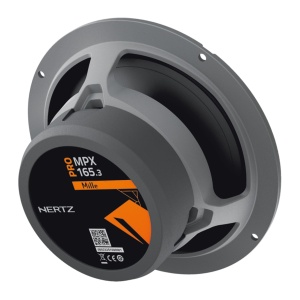 Hertz Mille Pro MPX 165.3 autós hangszórók, 2-utas koaxiális szett, 165 mm, 100 W RMS, 4 Ω, 2 db-os hangszóró szett - Img 2