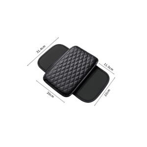 Husa universala pentru cotiera auto 31.4x 20 cm, Culoare gri