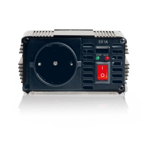 INVERTOR DE TENSIUNE HEYNER PREMIUM PRO 150-300W ALIMENTARE 12V IESIRE 230V CU USB - Img 4