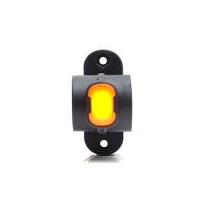 LED-ES HELYSZÍN LÁMPA KARRAL 1097 W148.3, 12V-24V, FEHÉR / PIROS / NARANCSSÁRGA HELYZETJELZŐ - Img 3