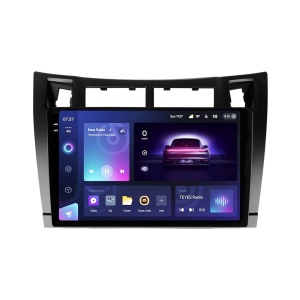 Navigatie Auto Teyes CC3 2K 360° Toyota Yaris 2005-2012 6+128GB 9.5" QLED Octa-core 2Ghz, Android 4G Bluetooth 5.1 DSP