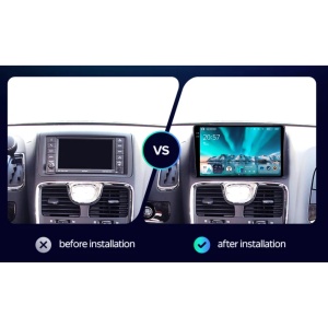 Navigatie Auto Teyes CC4 Chrysler Grand Voyager 2011-2015 6+128GB 9.5" QLED Octa-core 2.7Ghz, Android 4G Bluetooth 5.1 DSP - Img 2