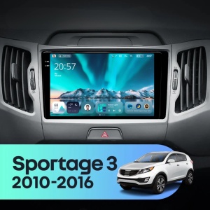 Navigatie Auto Teyes CC4 Kia Sportage 3 2010-2016 6+128GB 9.5" QLED Octa-core 2.7Ghz, Android 4G Bluetooth 5.1 DSP - Varianta A