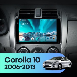 Navigatie Auto Teyes CC4 Toyota Corolla 10 2006-2013 6+64GB 9.5" QLED Octa-core 2.7Ghz, Android 4G Bluetooth 5.1 DSP - Varianta B