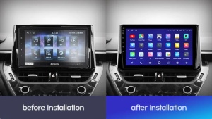 Navigatie Auto Teyes CC4 Toyota Corolla 12 2018-2020 6+64GB 10.36" QLED Octa-core 2.7Ghz, Android 4G Bluetooth 5.1 DSP - Varianta B - Img 3