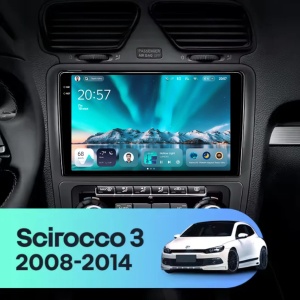 Navigatie Auto Teyes CC4 Volkswagen Scirocco 2008-2017 6+64GB 9.5" QLED Octa-core 2.7Ghz, Android 4G Bluetooth 5.1 DSP - Varianta A