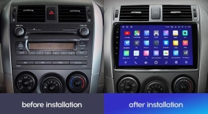 Navigatie Auto Teyes CC4L DTS Toyota Corolla 10 2006-2013 6+64GB 9" QLED Qualcomm 2Ghz, Android 4G Bluetooth 5.1 DSP - Varianta A - Img 2