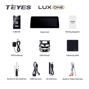 Navigatie Auto Teyes Lux One Nissan Patrol Y62 2010-2020 4+32GB 12.3" IPS Octa-core 2Ghz, Android 4G Bluetooth 5.1 DSP - Img 6