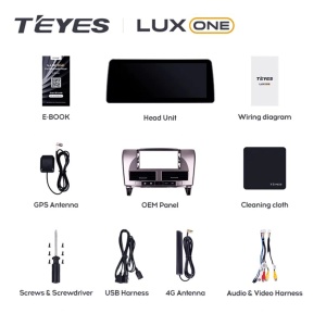 Navigatie Auto Teyes Lux One Toyota Harrier 2003-2013 4+32GB 12.3" IPS Octa-core 2Ghz, Android 4G Bluetooth 5.1 DSP - Img 6