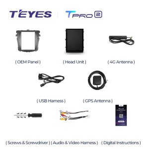 Navigatie Auto Teyes Tip Tesla TPRO 2 Toyota Corolla 10 2006-2013 3+32GB 9.7" QLED Octa-core 1.8Ghz, Android 4G Bluetooth 5.1 DSP - Img 6