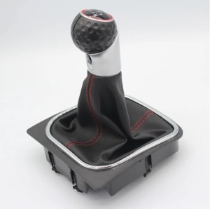 Nuca schimbator viteze si manson compatibil VW Golf 5 V, 6 VI 2004-2012, 6 viteze, GTI Design - Img 3