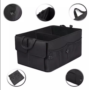 Organizator pliabil multifunctional pentru portbagaj de masina, dimensiuni 25x52 cm - Img 2