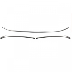 Ornamente inox pentru bara fata compatibile cu VW Passat B8 2015-2019 sedan - Img 8