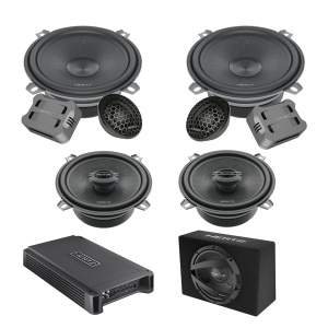 Pachet Difuzoare Auto cu subwoofer Renault Wind 2010-2013 Hertz Cento 1500 W - Img 1