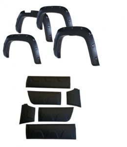 Pachet overfendere aripa si usi compatibil VW Amarok 2010-2016