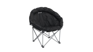 Scaun pliabil pentru camping, plaja, pescuit sau gradina, culoare negru, Outwell Folding Furniture Casilda