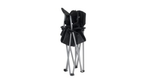 Scaun pliabil pentru camping, plaja, pescuit sau gradina, culoare negru, Outwell Folding Furniture Catamarca - Img 4