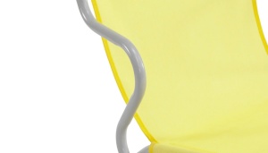 Scaun pliabil pentru camping, plaja, pescuit sau gradina, Outwell Sauntons Lux Sunburst, culoare galben - Img 3