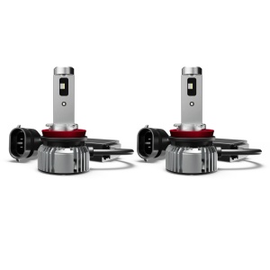 SET 2 BECURI NIGHT BREAKER LED SMART H11 +330% BLISTER OMOLOGARE RAR - Img 2