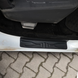 Set 4 protectii praguri din plastic compatibil cu DACIA LODGY 2012-> - Img 5